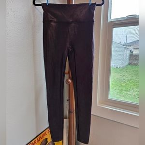 Faux Leather Spanx Leggings